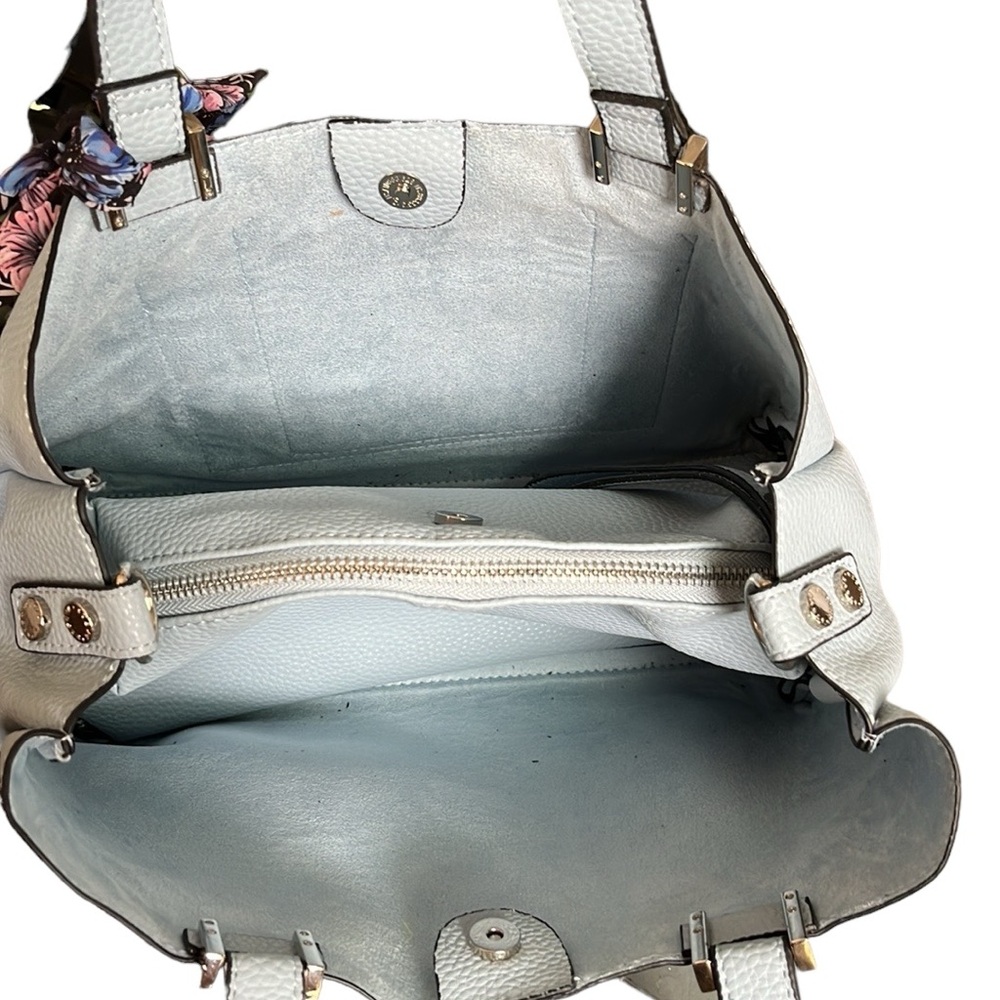 Steve Madden Bparker powder Blue Satchel - Picture 9 of 13